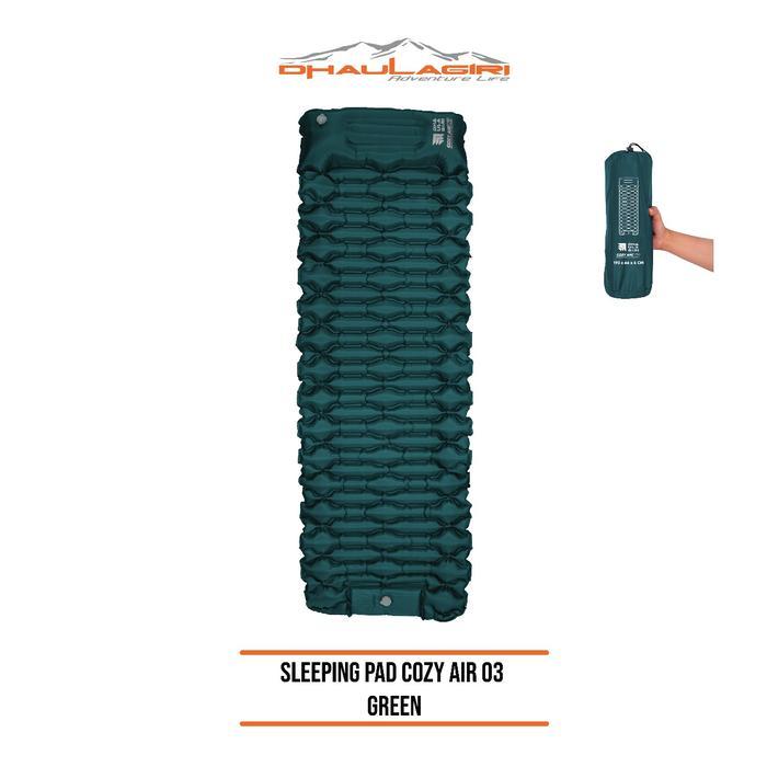 Dhaulagiri - Kasur Angin 1 Orang - Sleeping Pad Cozy Air 03 - Kasur Angin Portable Untuk 1 Orang Pom