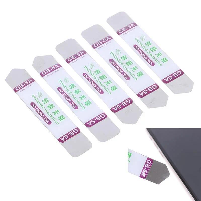 5Pcs Open Repair Tool Kit For Mobile Phone Electronic Broken Screen Glue Removal Metal Flat Spudger 