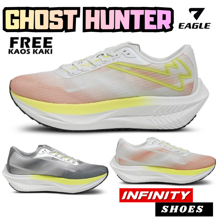 Eagle GHOST HUNTER Running Professional Shoes - Sepatu Running Pria Wanita Original Eagle