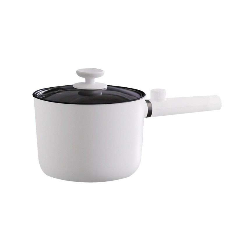 1.5L 220V Electric Cooking Pot Non-stick Electric Hot Pot Frying Pan Household Multi Cooker Hotpot C