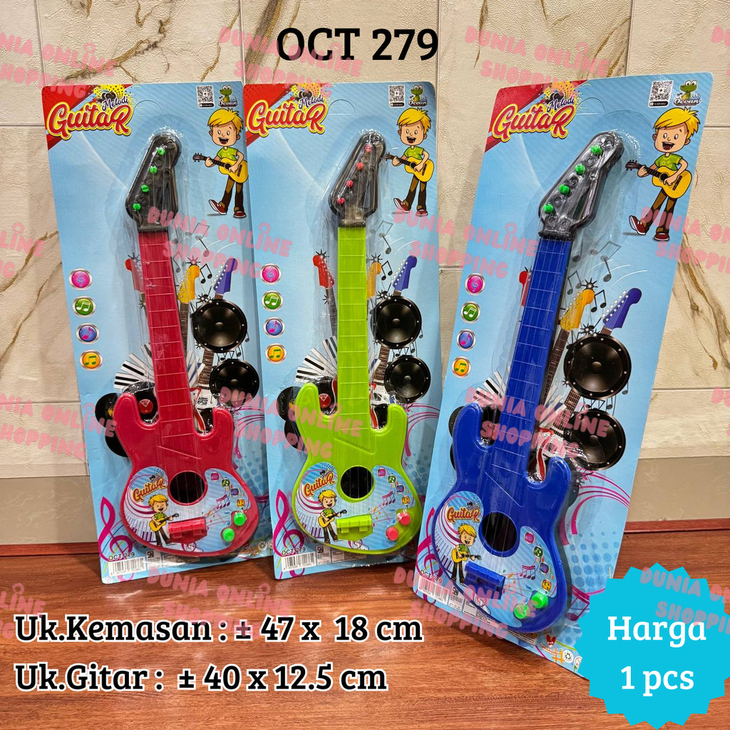 Mainan Anak Gitar / Gitar Plastik Anak | Mainan Guitar Anak Manual Bahan Dari Plastik | Mainan Anak 