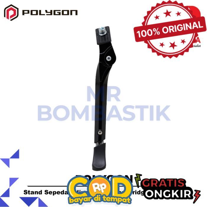 Polygon Stand Sepeda Adjustable Fit on Bridge 20-28 inch Standar Tengah Sepeda