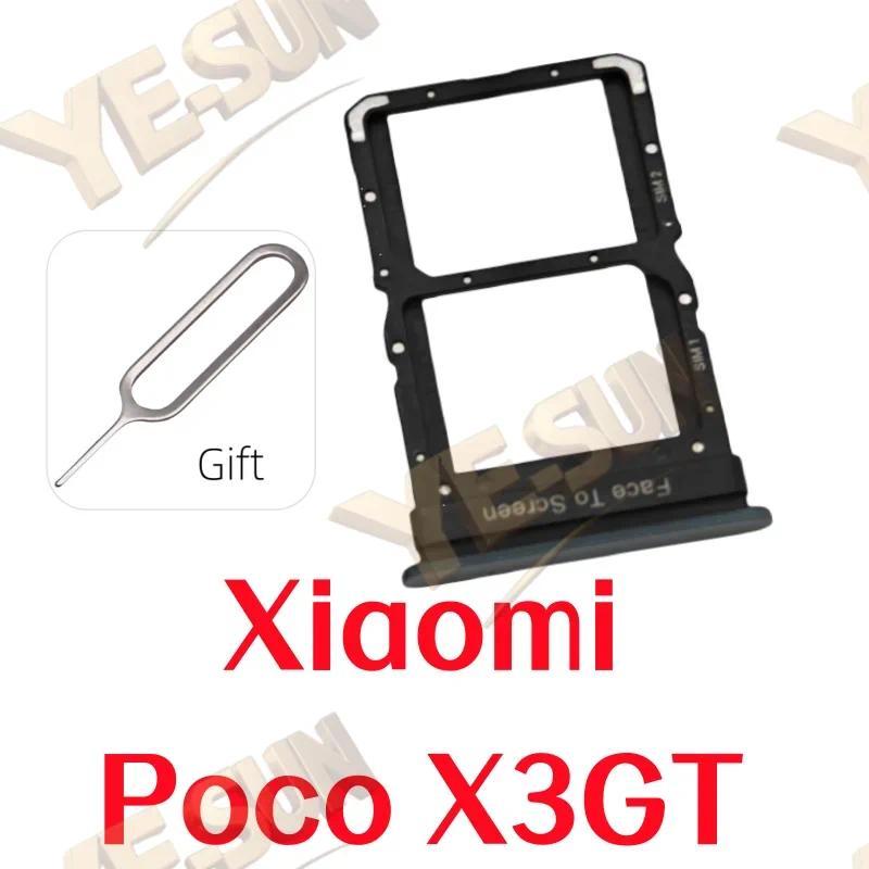 For Xiaomi PocoX3GT SIM Card Tray Slot Phone New SIM Card Holder Pocket