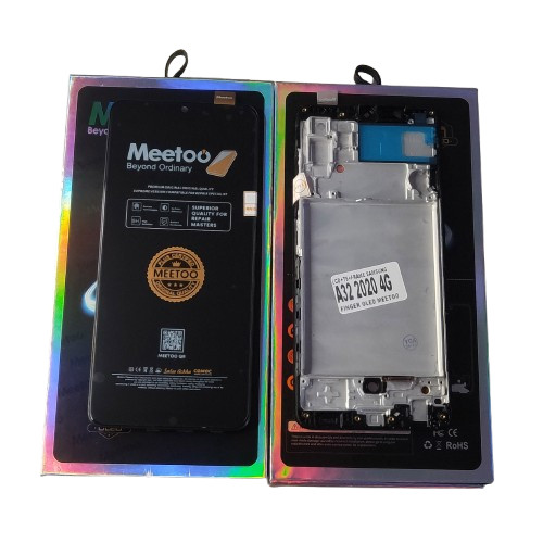Samsung Galaxy A32 4G A325 A325F OLED + Frame Fingerprint Aktif Lcd plus touchscreen layar sentuh gl