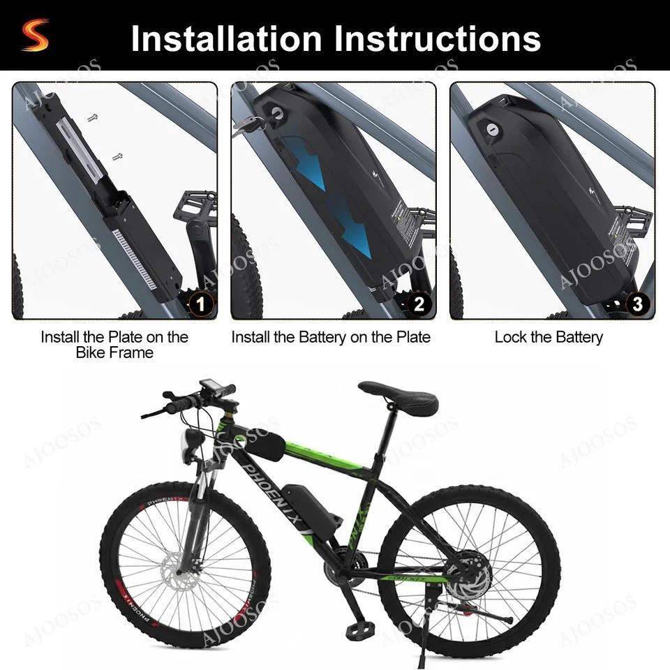 Electric Bike Conversion Kit 48V 2000W 1500W Hub Motor Rear Fork 135mm 26''27.5''29''700C Electric B