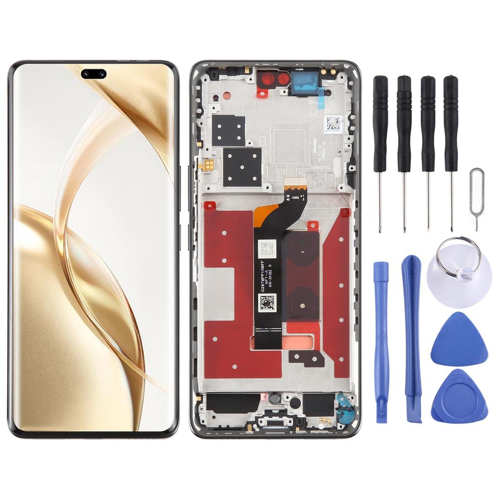 OLED LCD Screen for Honor 200 Pro / Honor 200 / Honor 200 Smart gitizer Full Assembly with Frame Pho