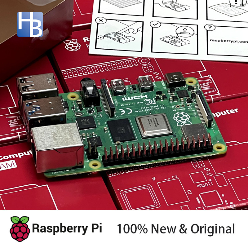Raspberry Pi 4 Model B 1GB 2GB 4GB 8GB RAM Completely Upgraded Raspberry Pi 4B