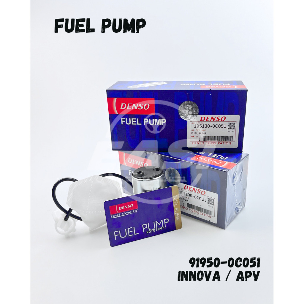 Fuel Pump / Motor Pompa Bensin Kijang Innova, Fortuner, Avanza 1.3L & 1.5L, Swift & SX4, APV - 91950