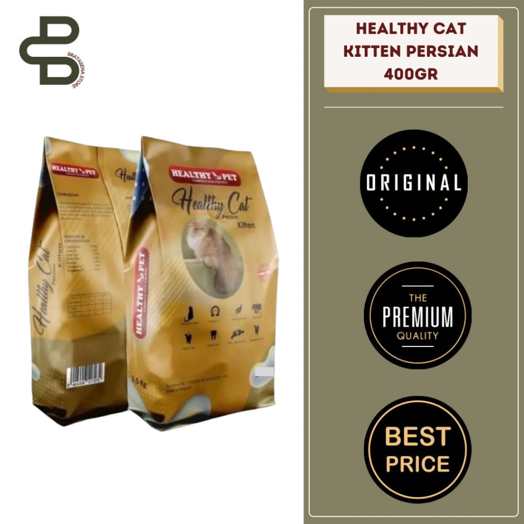 HEALTHY PET HEALTHY CAT KITTEN PERSIAN 400GR FRESHPACK
