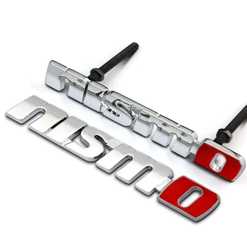 Stiker Emblem Gril Mobil Nismo Badge Untuk Nissan Tiida Teana GTR 350Z 370Z 240SX Dll Aksesoris Tuni