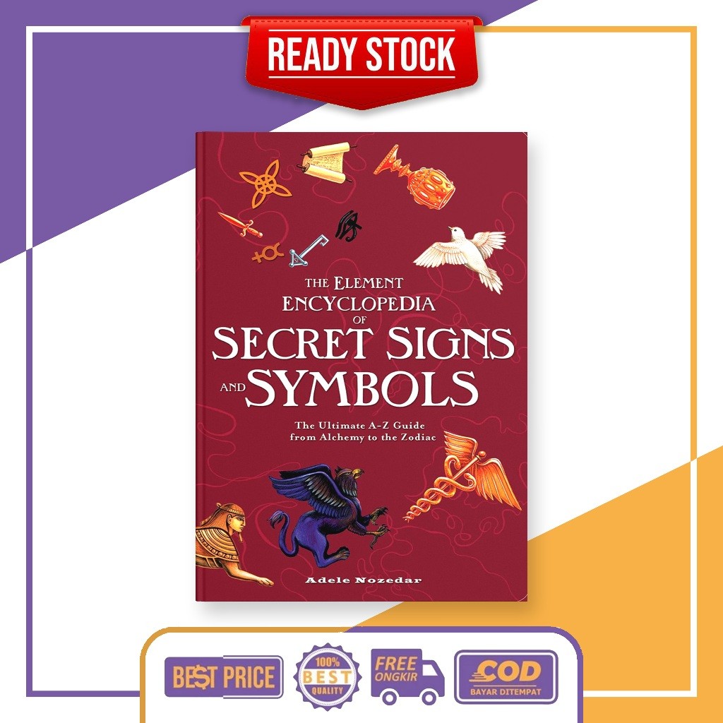 (English) The Element Encyclopedia of Secret Signs and Symbols by Adele Nozedar