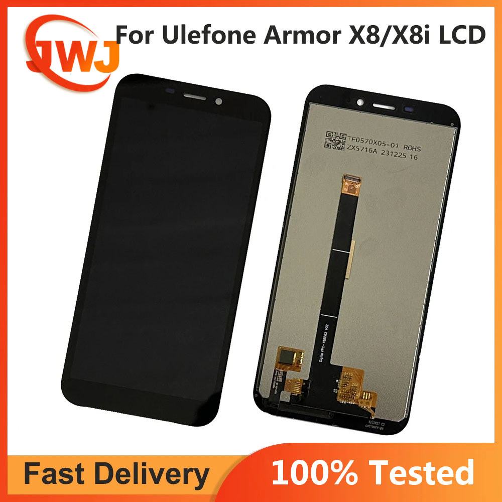 New Tested For Ulefone Armor X8 X8i LCD splay Tou Screen gitizer Assembly Replacement Armor X8 Armor