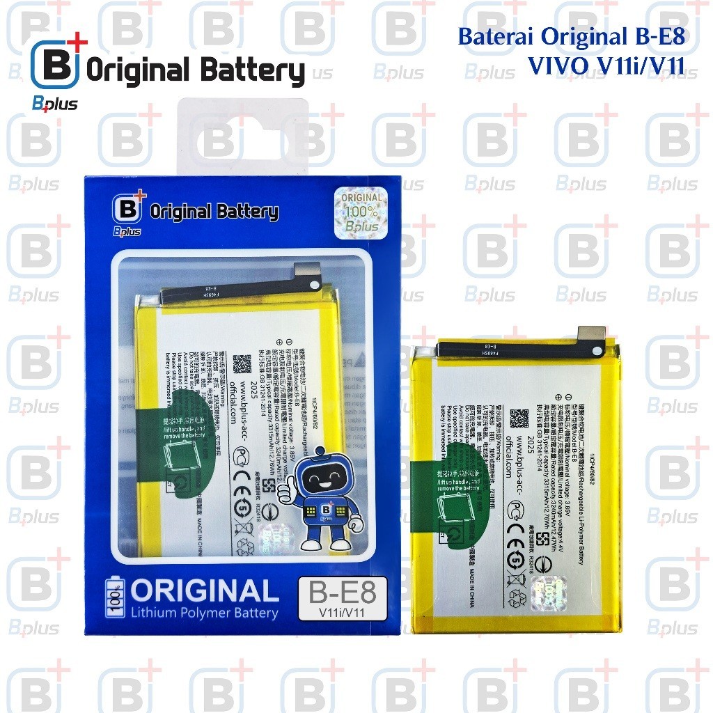 BATERAI VIVO B-E8 BATTERY VIVO V11i/V11 ORIGINAL 100% - BPLUS