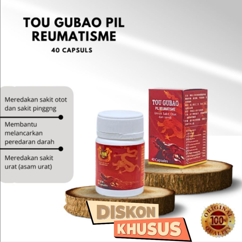 FOR HEALTH TouGu Bao TGB GuBao Untuk Sakit Otot dan Sendi