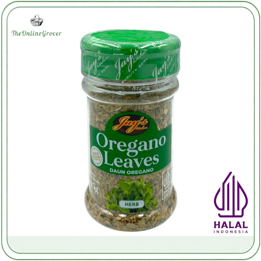 Promo Jays / Jays Oregano Leaves Daun Oregano 25gr Termurah