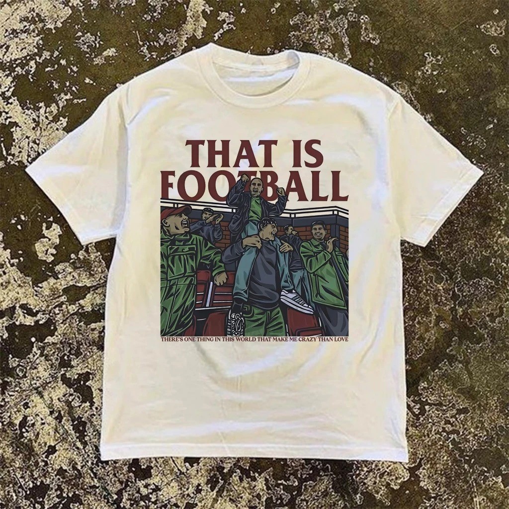 kaos streetwear football desain premium polyester