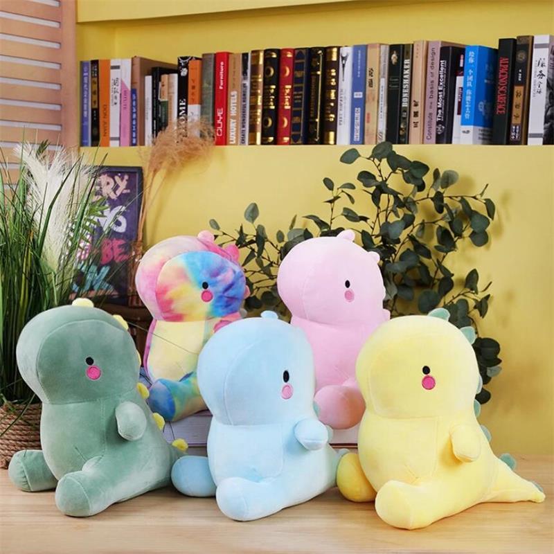 25 ~ 60cm ultra macio nossauro brinquedo de pelúcia para baixo algodão kawaii no plushie peluche ros