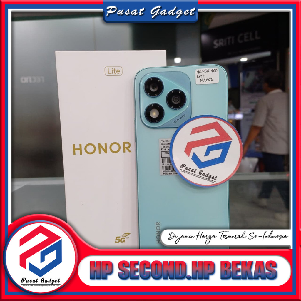 Honor 400 Lite Ram 8 Rom 256GB Second Pusat Gadget