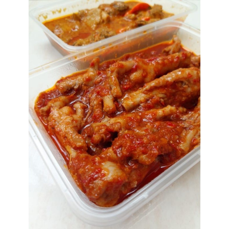 Ceker Ayam Pedas Setan Mercon Bumbu Kental