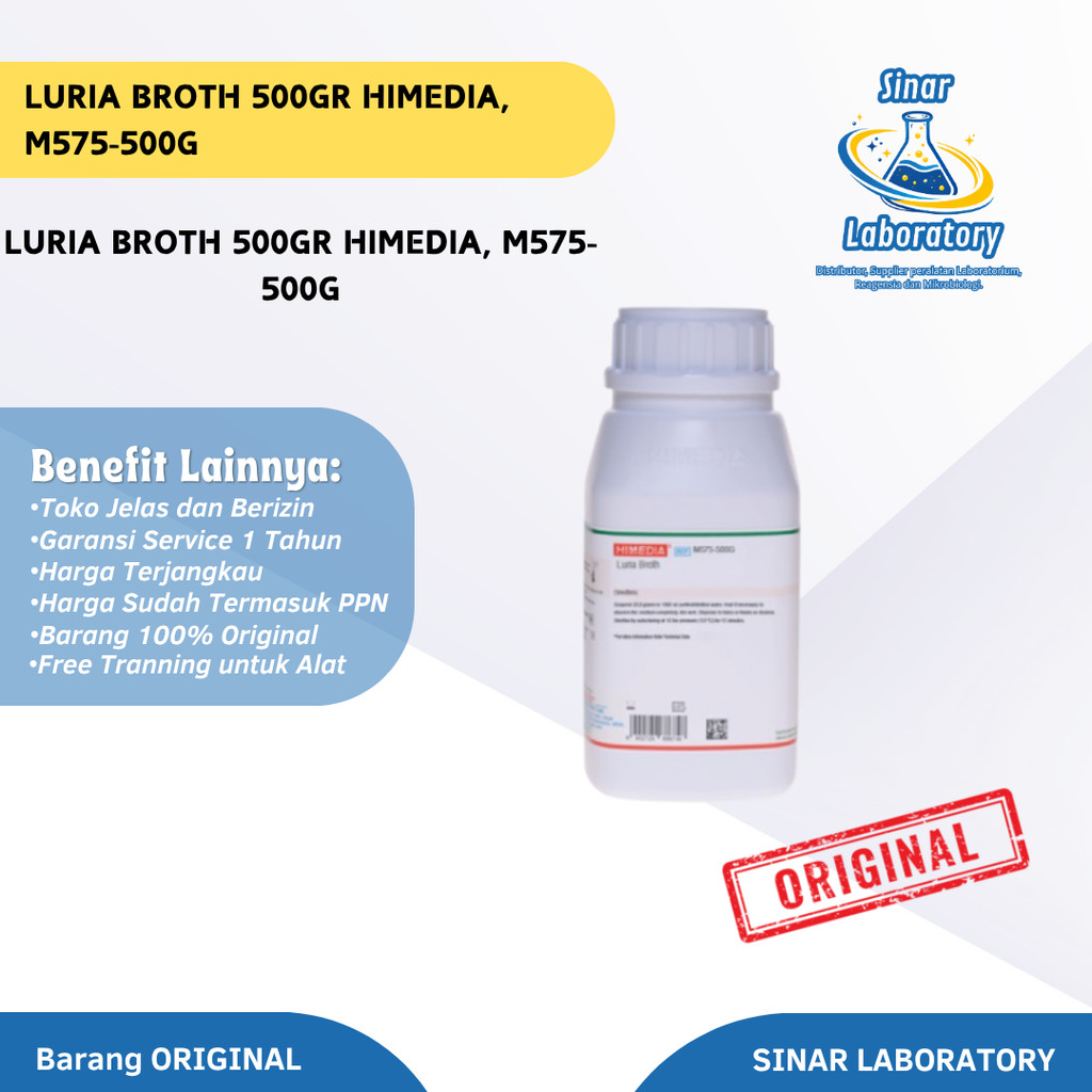 Luria Broth 500gr Himedia, M575-500G