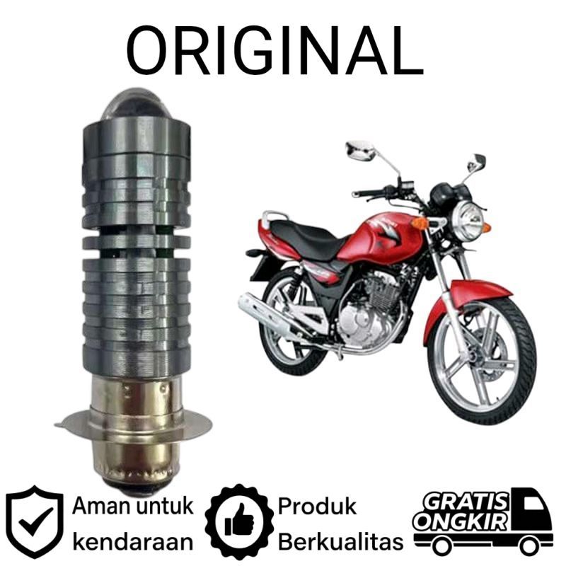 AM 1pcs Lampu depan LED H6 Laser motor Suzuki Thunder 125