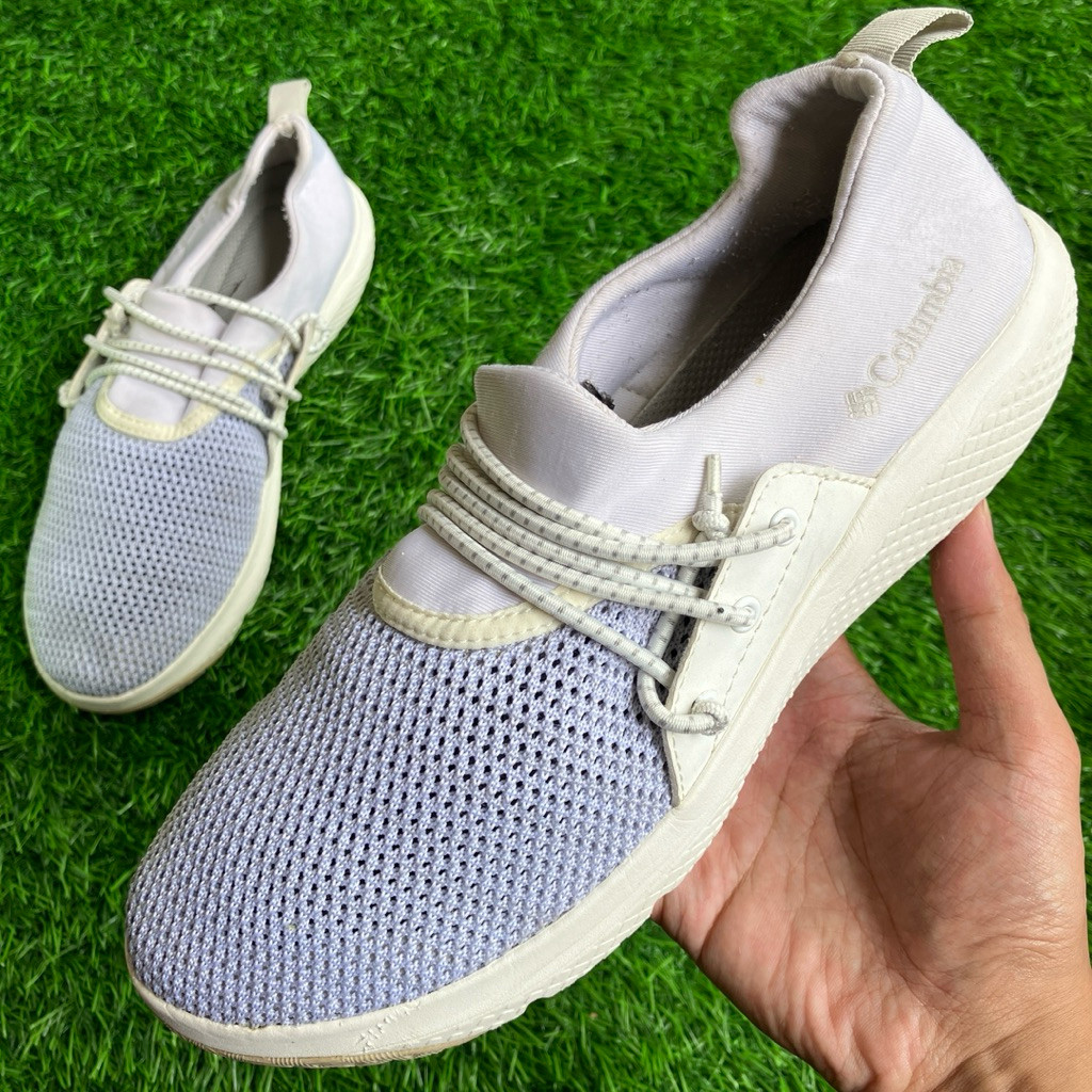 Columbia Surf Sand White mesh sneakers shoes ukuran 40,5