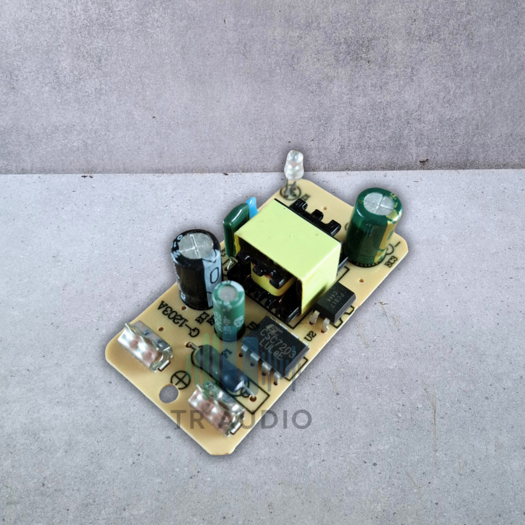 Modul SMPS 12V 1A Kit PSU Adaptor 12 Volt 1 Amper Input AC 220V 240V Lengkap LED