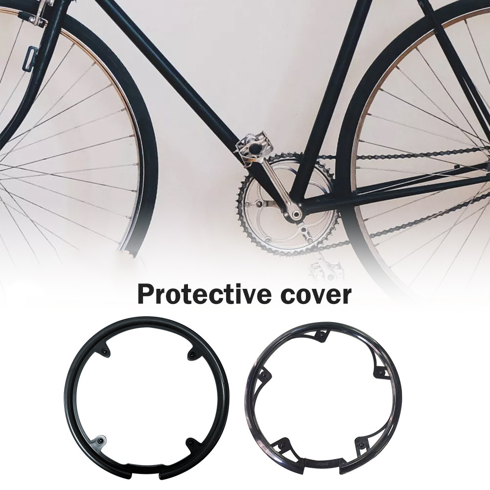 1 Set Pelindung Crankset Sepeda Lipat Crank Guard Pelindung MTB Untuk Aksesoris Rantai Roda Sepeda