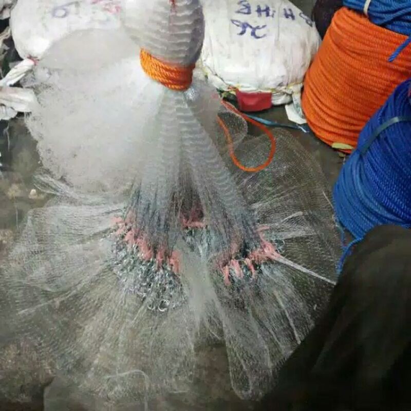 BISA (COD) Jala Ikan | Jala Lempar | Jaring Perangkap Ikan | Lunta | Jaring Udang