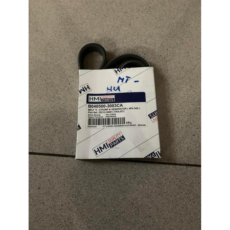 Tali kipas fan belt Trajet 4pk945 QUALITY