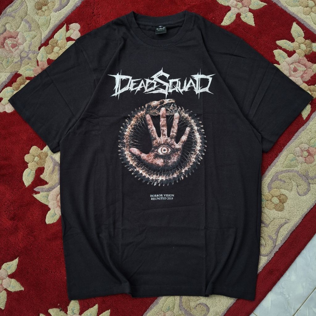 (COD) TSHIRT DEADSQUAD - HORROR VISION REUNITED 2019 ORIGINAL MERCHANDISE