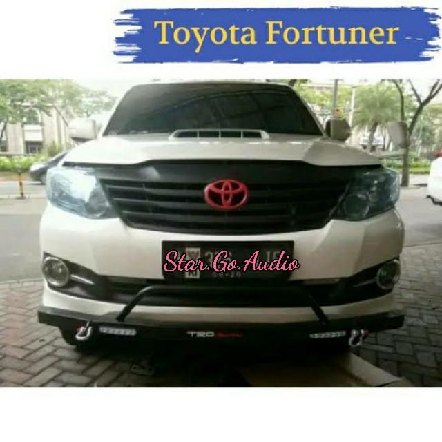 Towing depan ARB Fortuner led lampu tanduk depan besi