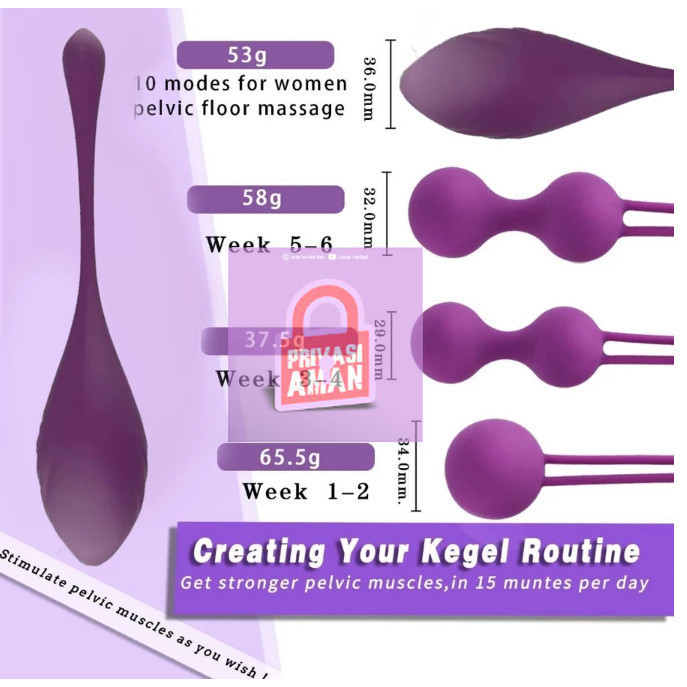 promo akhir tahun cuci gudang sale BISA COD Kegel ball Bola Kegel Ball Exercise Muscle   Manual dan 