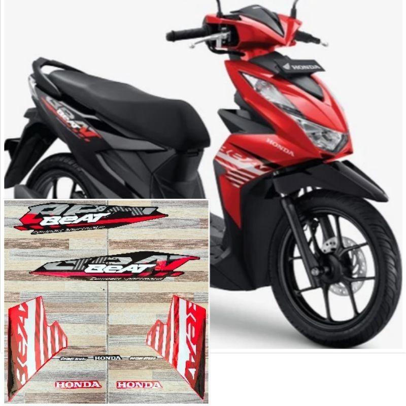 striping original Honda beat CBS tahun 2021