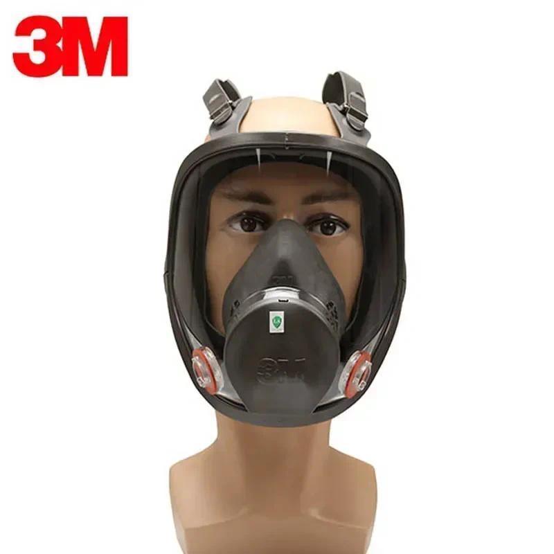 3M 6800 Painting Spraying Respirator Gas Mask Industry Chemcial Full Face Gas Mask Safety Work Filte