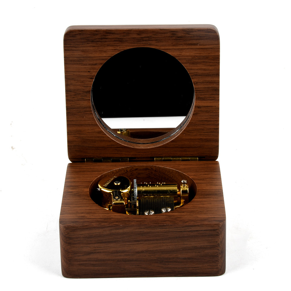 Custom Music Wooden Music Box HighGrade Walnut Storage box Home Decoration Wedng Gift Birthday Gift