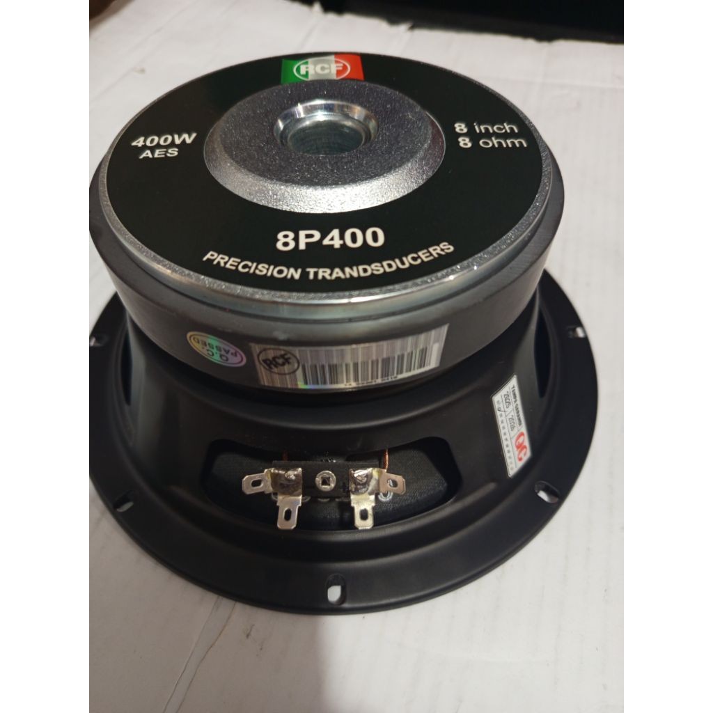 speaker 8 inch RCF 8P400 italy ORIGINAL / RCF 8p400 italy original middel