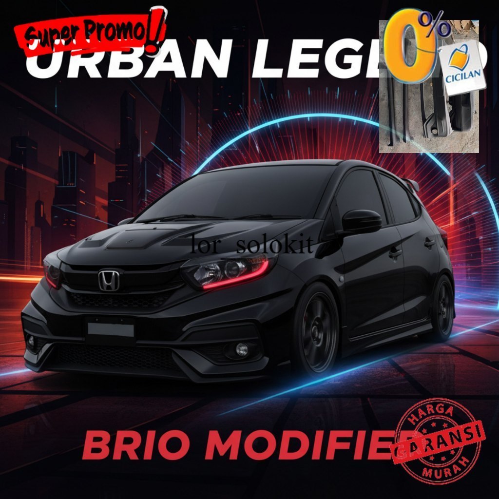 Bodykit Brio New Gk5 Body Kit Custom Bemper Upgrade Body Kit Brio Rs