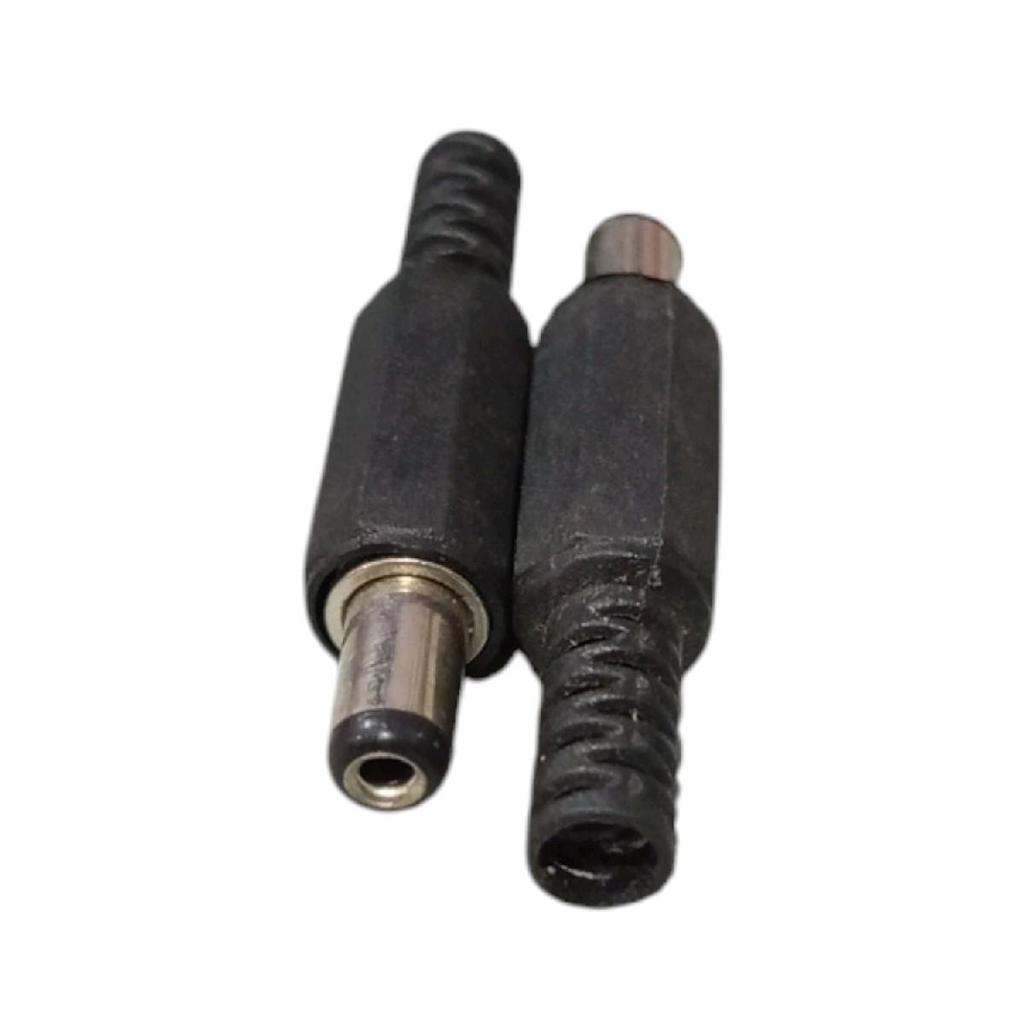 Jack Power DC 12V 5,5MM x 2,5MM Hitam