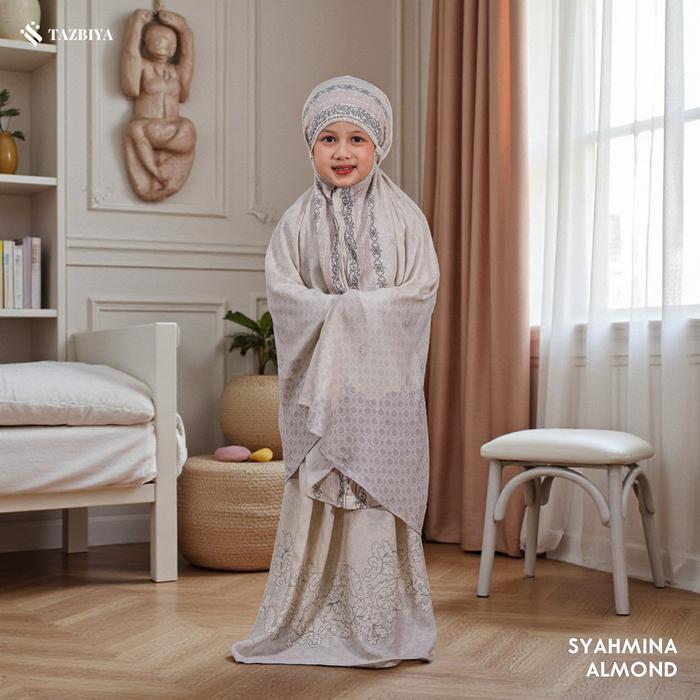 [Twinkle Star] TAZBIYA MUKENA ANAK RAYON SYAHMINA SERIES I Mukena Anak Motif TK SD SMP | Mukena Anak