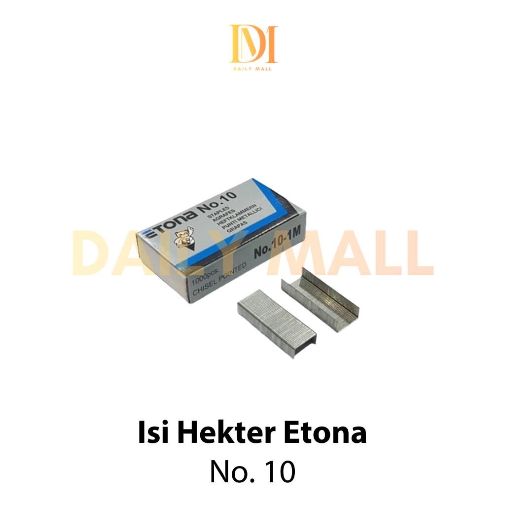 Isi Staples Etona No.10 / Isi Hekter / Anak Hekter Etona No.10