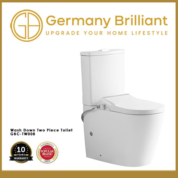 Germany Brilliant Kloset Toilet Duduk GBC-TW008 GB