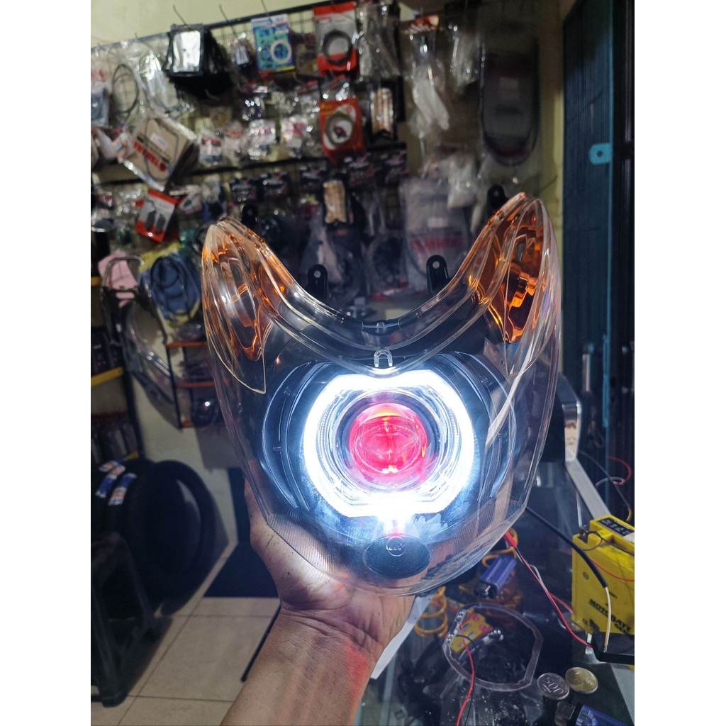 lampu biled mio soul lama mio soul karbu set reflektor