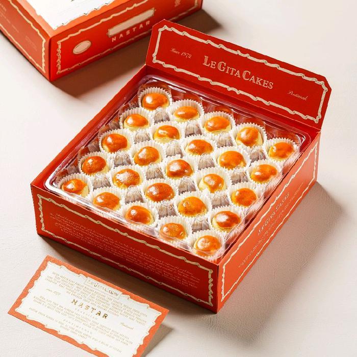 [TERLARIS] LeGita Cakes Nastar Premium 50 Khas Pontianak - 50[TERLARIS ]