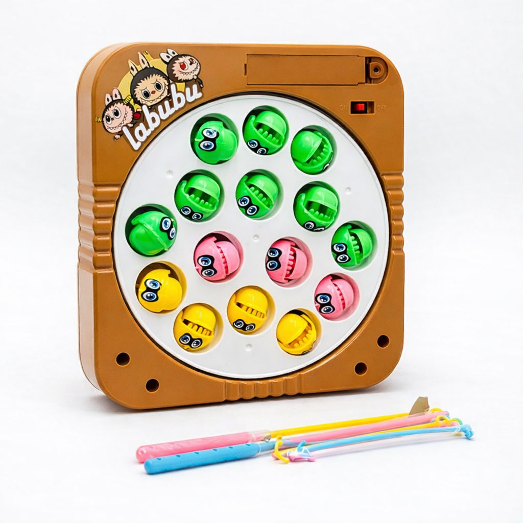 Mainan Anak Mancing Kolam Fishing Game Set Pancing Ikan Magnet