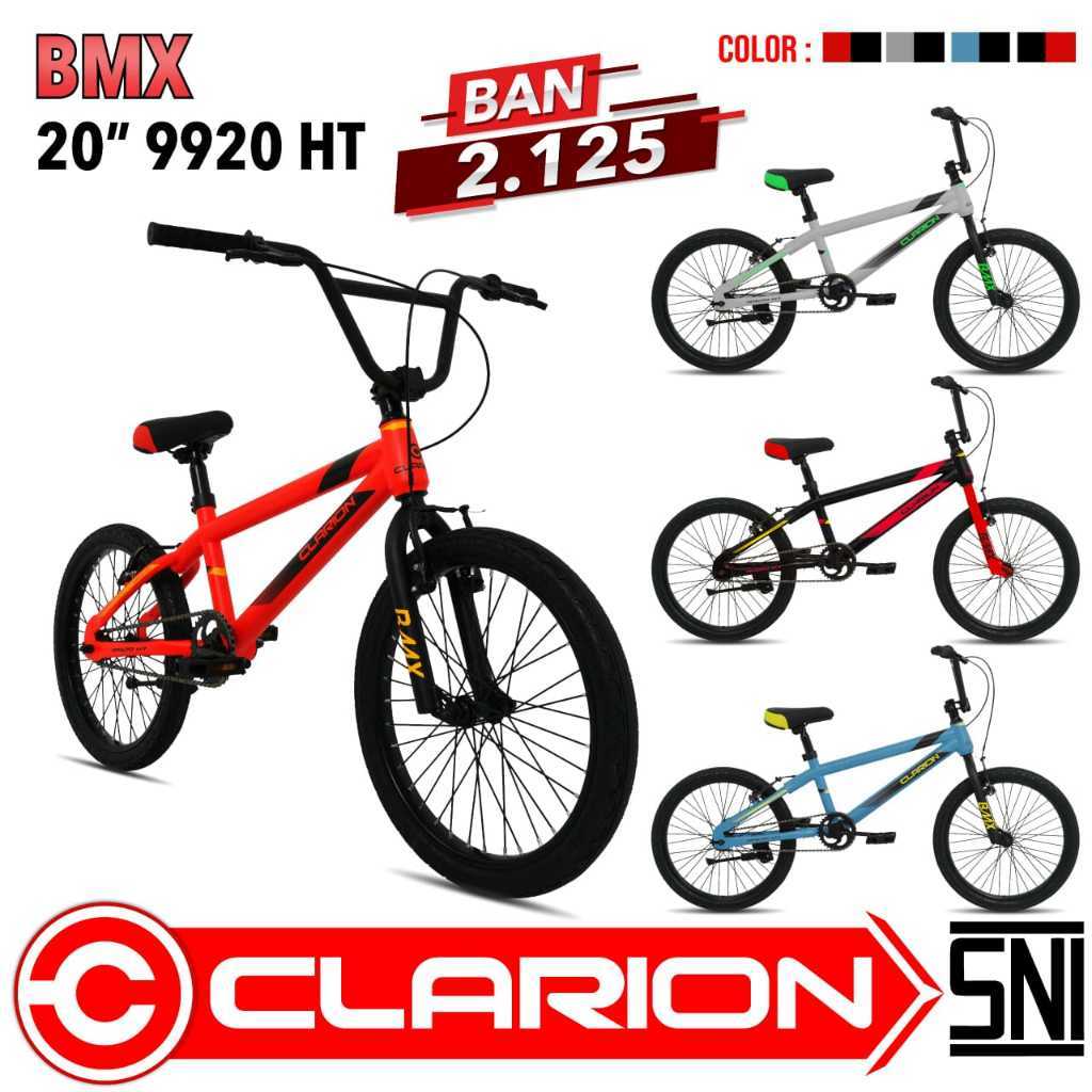 sepeda bmx 20 inch clarion 9920 ht ban standar sepeda anak bmx ukuran 20 inch CLARION