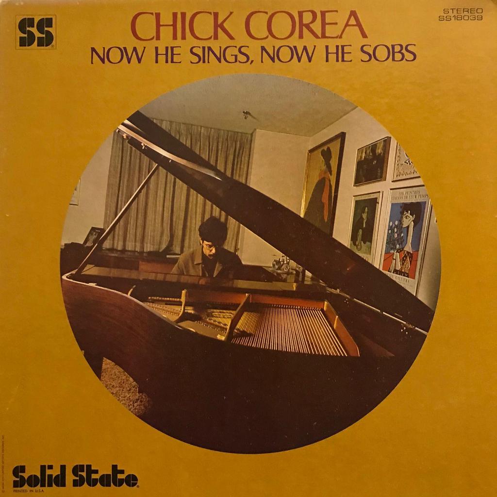 [LP] Chick Corea - Now He Sings, Now He Sobs | Vinyl / Piringan Hitam / PH
