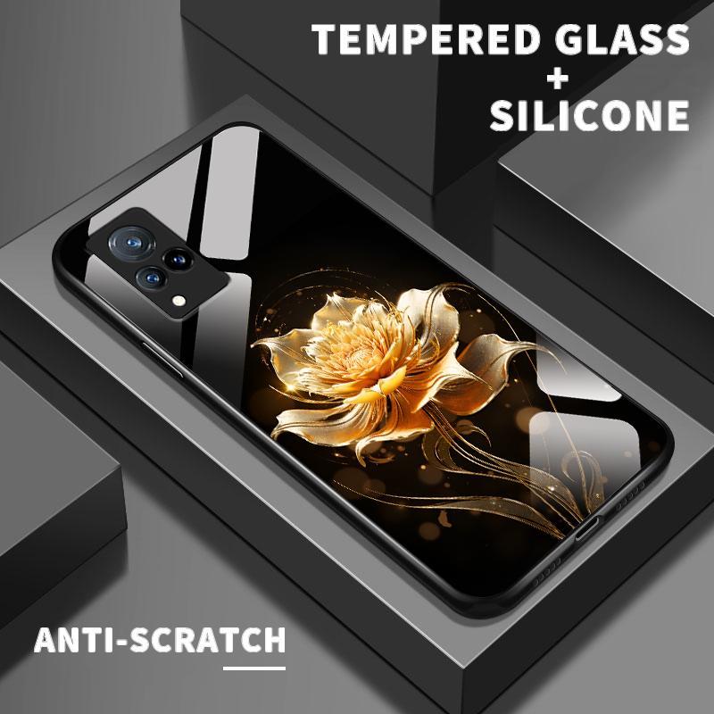 Glass Case vivo V21 4G V21e V23 5G V23e V25 V25e V27 Pro V27e V29 V30 SE V40 Silikon Back Menawan Bu