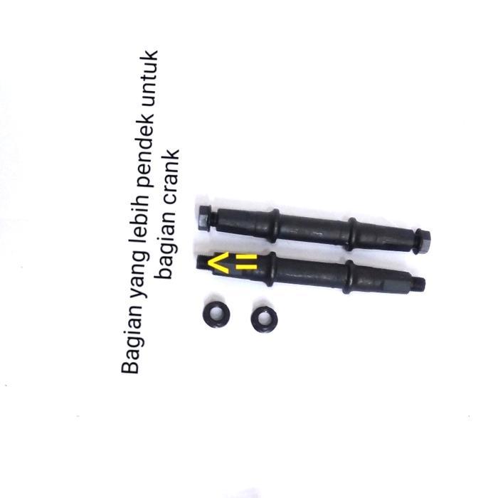 as tengah BB bottom bracket tengah 1 set untuk sepeda Minion federal