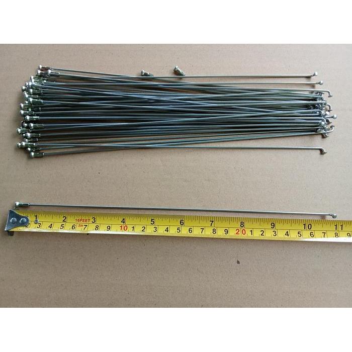 Jari Jari Sepeda Onthel 26 Warna silver 44 Biji